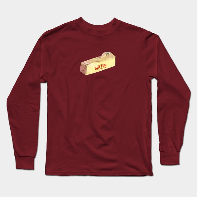 Butter Long Sleeve T-Shirt by PantherPuke